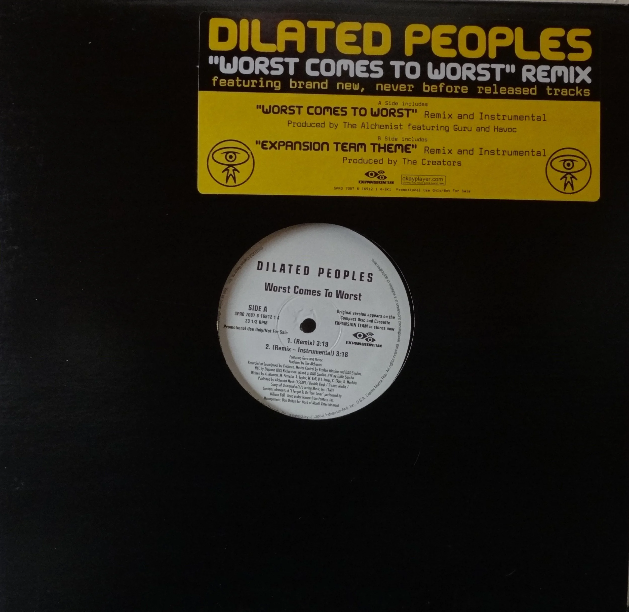Dilated Peoples-Worst Comes To Worst (Remix)/Expansion Team Theme